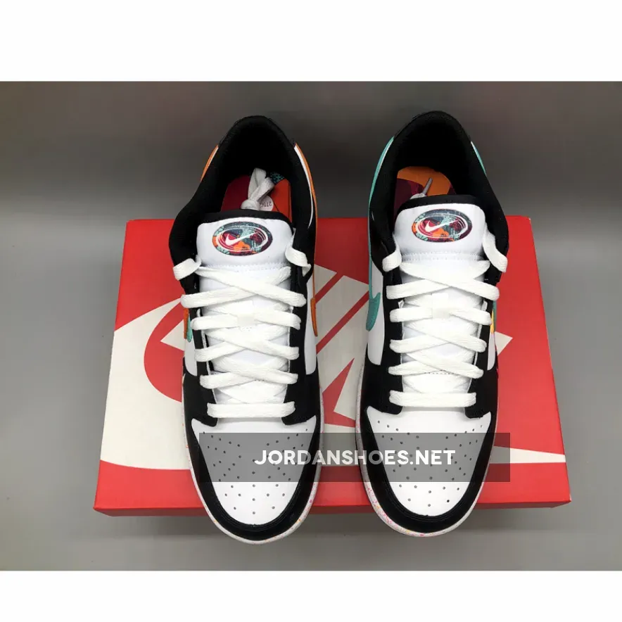 Nike Dunk Low "CNY" White/Rush Pink-Washed Teal Nike Dunk Low "CNY" White/Rush Pink-Washed Teal