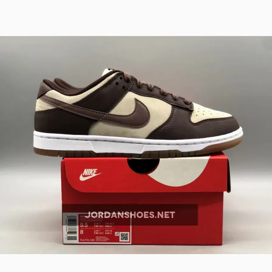 Nike Dunk Low Coconut Milk/Plum Eclipse-Earth Nike Dunk Low Coconut Milk/Plum Eclipse-Earth