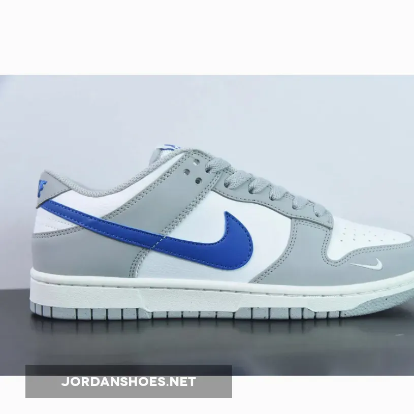 Nike Dunk Low GS Grey Game Royal Nike Dunk Low GS Grey Game Royal