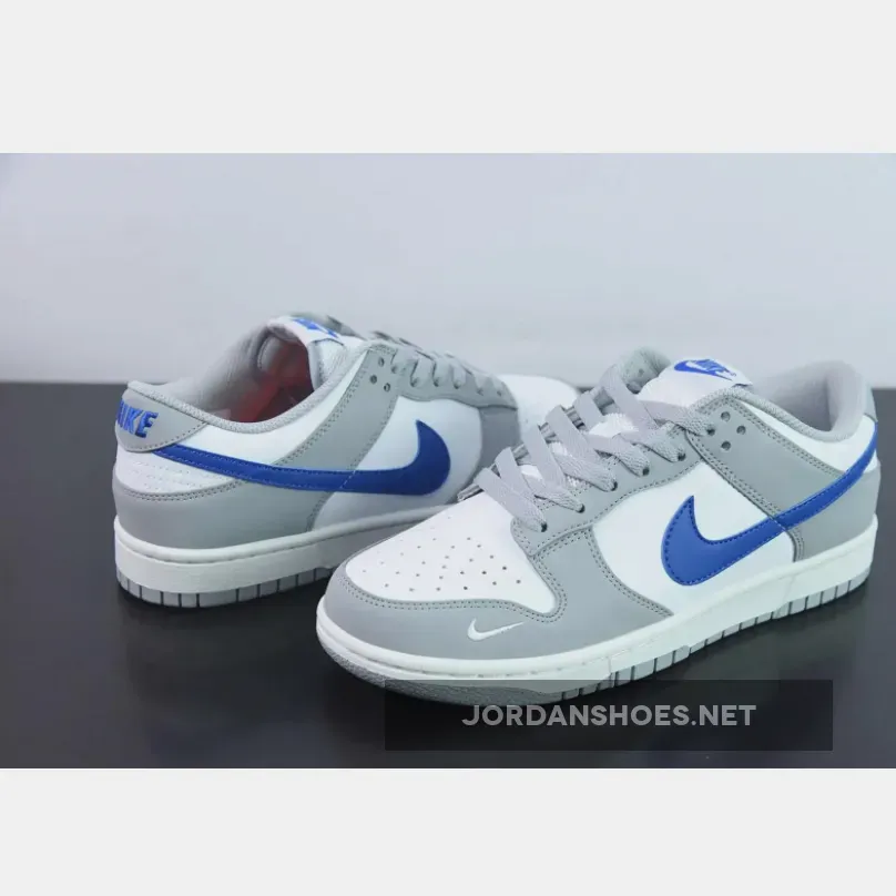 Nike Dunk Low GS Grey Game Royal Nike Dunk Low GS Grey Game Royal
