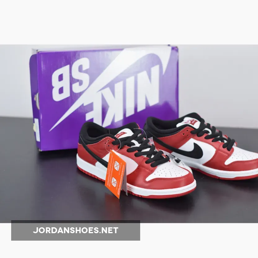 Nike Dunk Low J-Pack "Chicago 2024" Varsity Red/Black-White