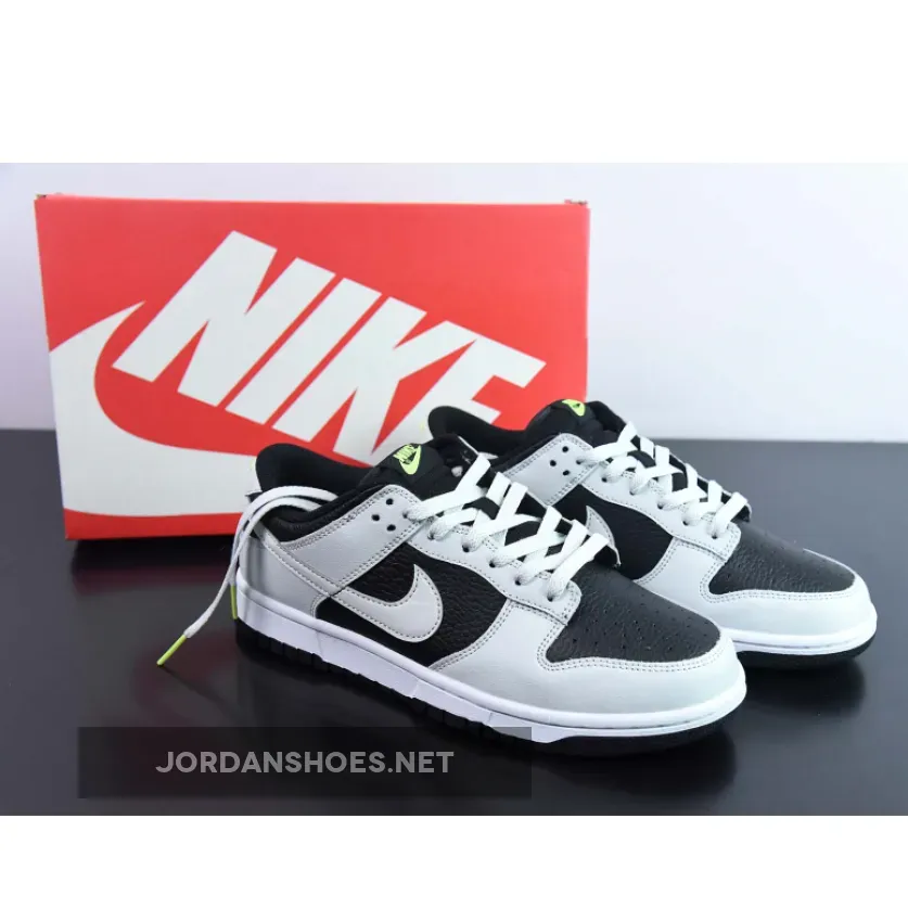 Nike Dunk Low Reverse Panda Neon