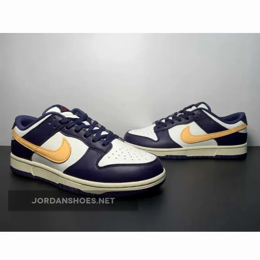 Nike Dunk Low Sail/Coconut Milk-Purple Ink-Melon Tint Nike Dunk Low Sail/Coconut Milk-Purple Ink-Melon Tint