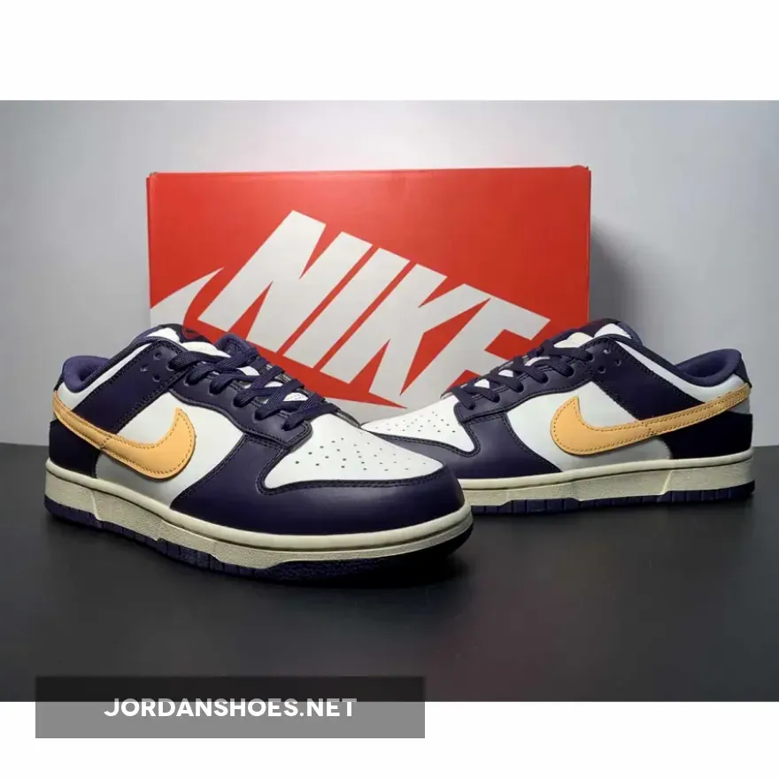 Nike Dunk Low Sail/Coconut Milk-Purple Ink-Melon Tint Nike Dunk Low Sail/Coconut Milk-Purple Ink-Melon Tint