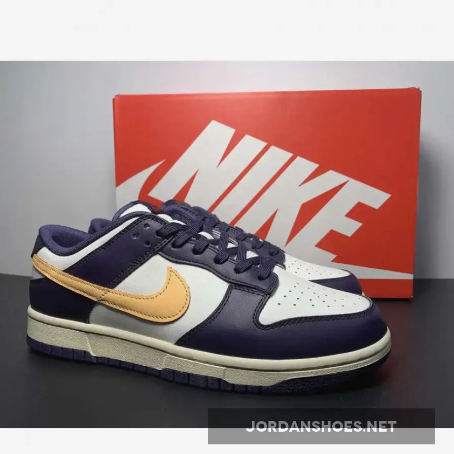 Nike Dunk Low Sail/Coconut Milk-Purple Ink-Melon Tint Nike Dunk Low Sail/Coconut Milk-Purple Ink-Melon Tint
