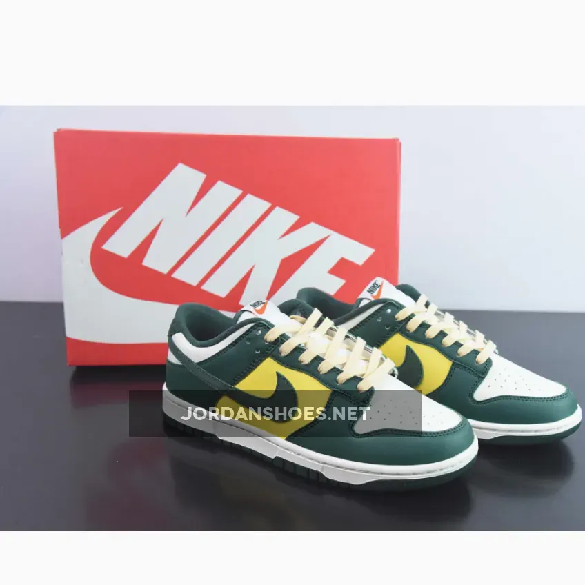Nike Dunk Low Sail/Opti Yellow-Noble Green FD0350-133
