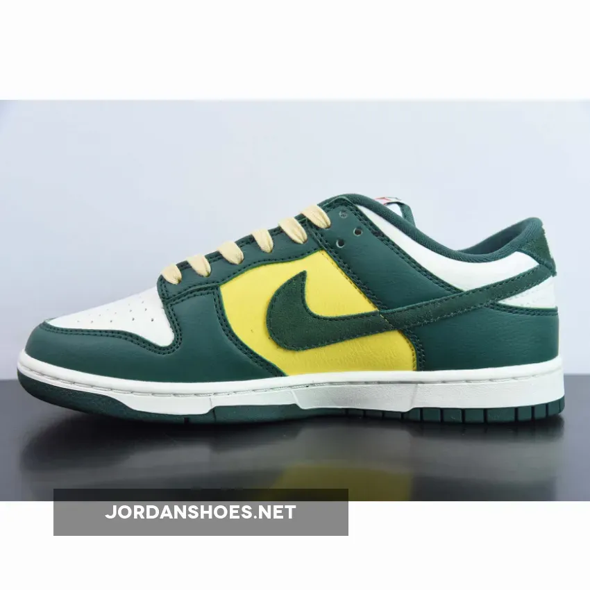 Nike Dunk Low Sail/Opti Yellow-Noble Green FD0350-133 Nike Dunk Low Sail/Opti Yellow-Noble Green FD0350-133