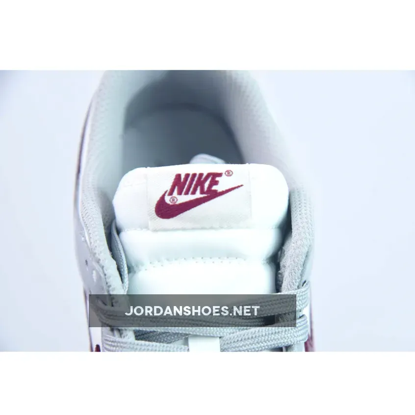 Nike Dunk Low White Grey Team Red Nike Dunk Low White Grey Team Red