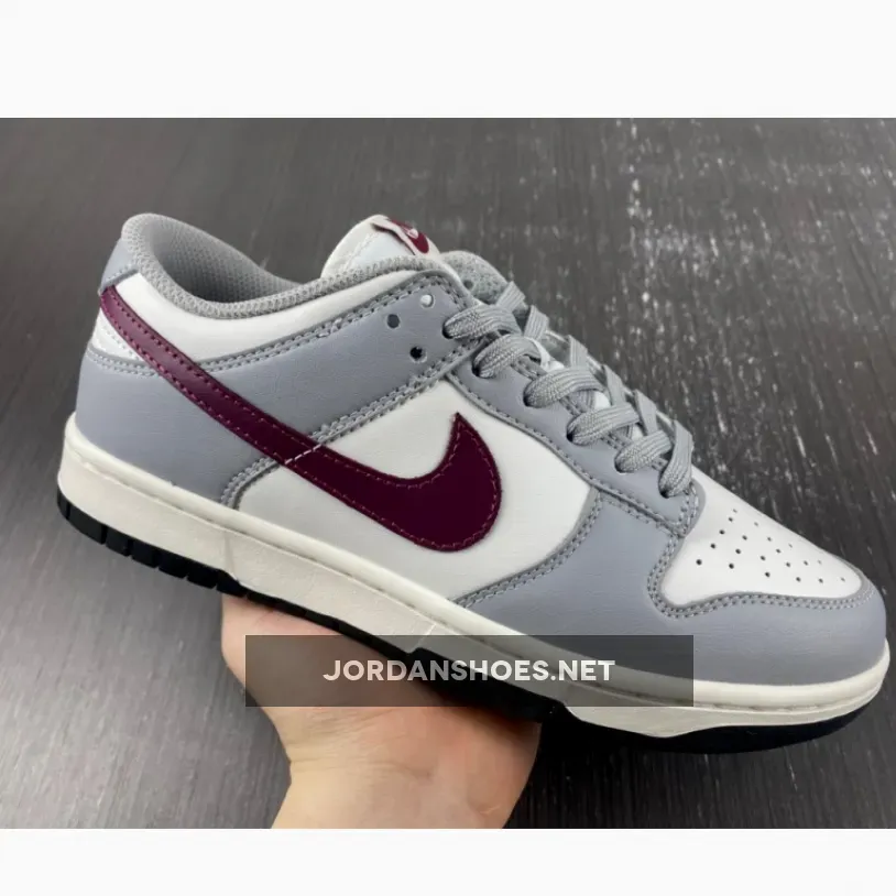 Nike Dunk Low White Grey Team Red Nike Dunk Low White Grey Team Red