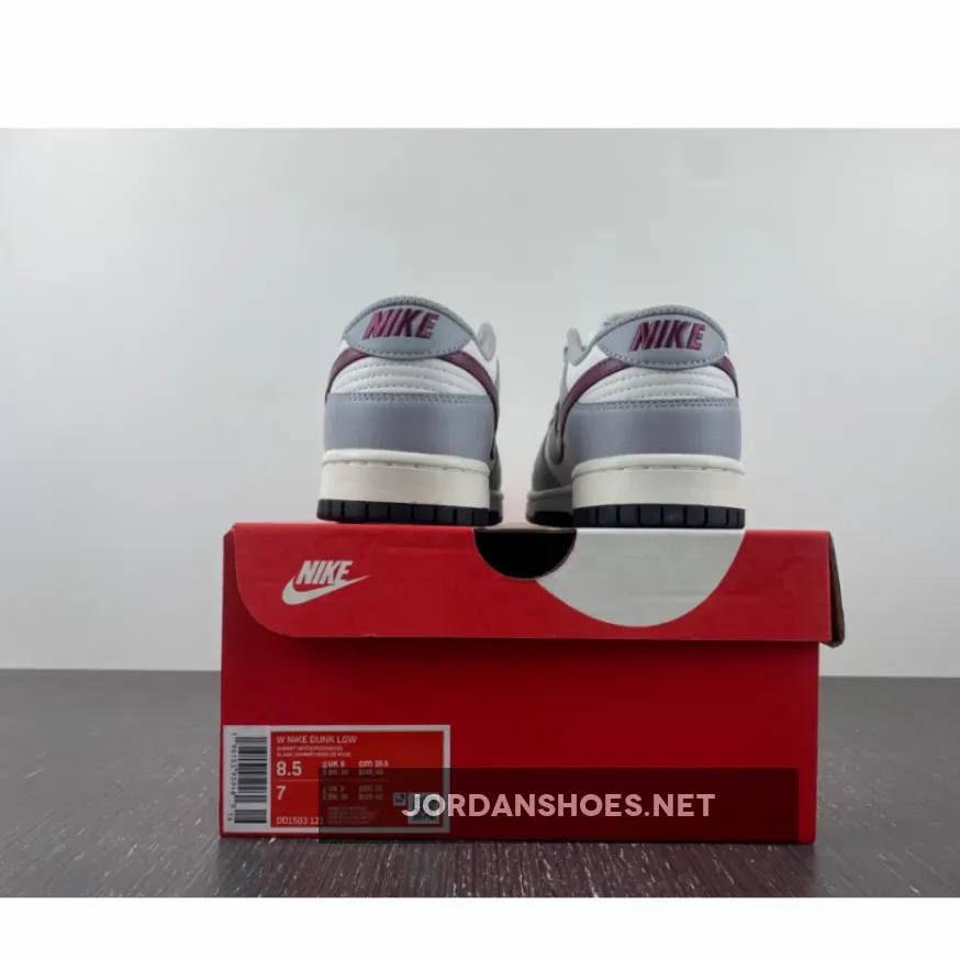 Nike Dunk Low White Grey Team Red Nike Dunk Low White Grey Team Red