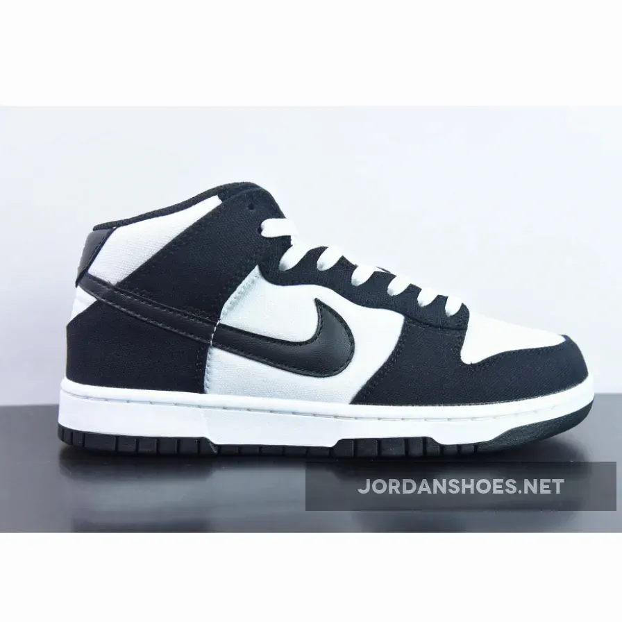 Nike Dunk Mid "Panda" White Black Nike Dunk Mid "Panda" White Black
