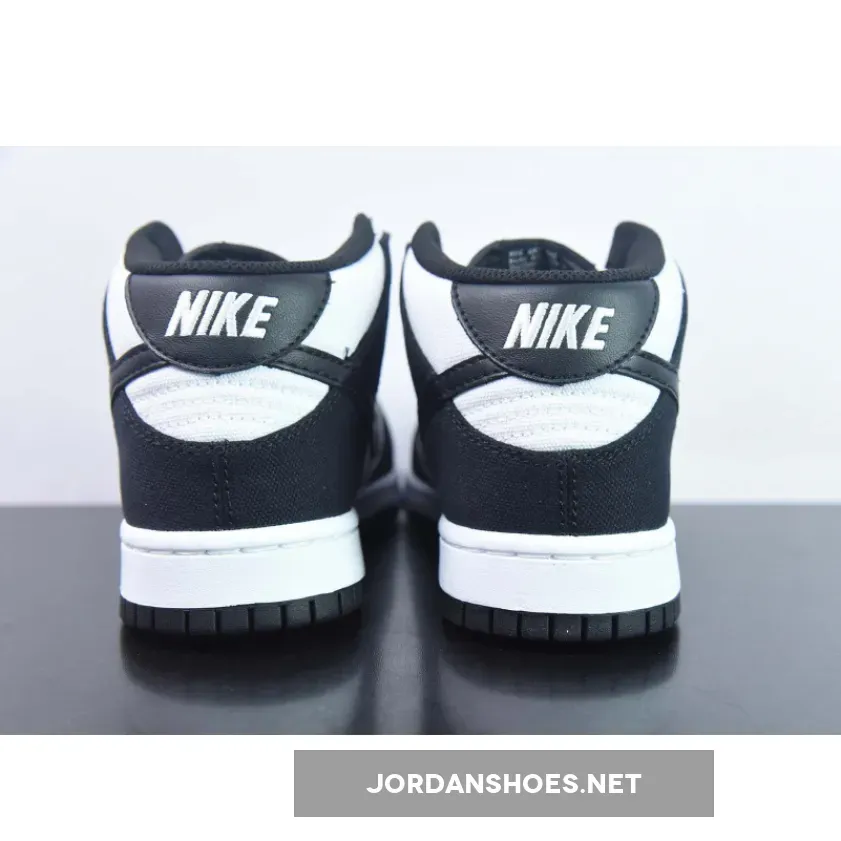 Nike Dunk Mid "Panda" White Black Nike Dunk Mid "Panda" White Black