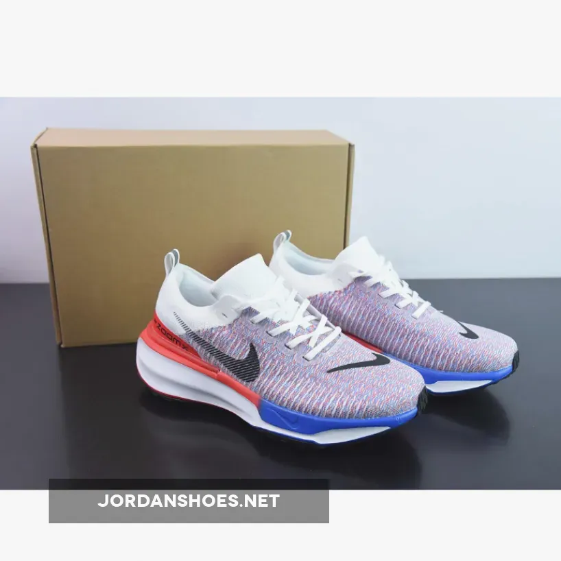 Nike Invincible 3 White Red Blue Black