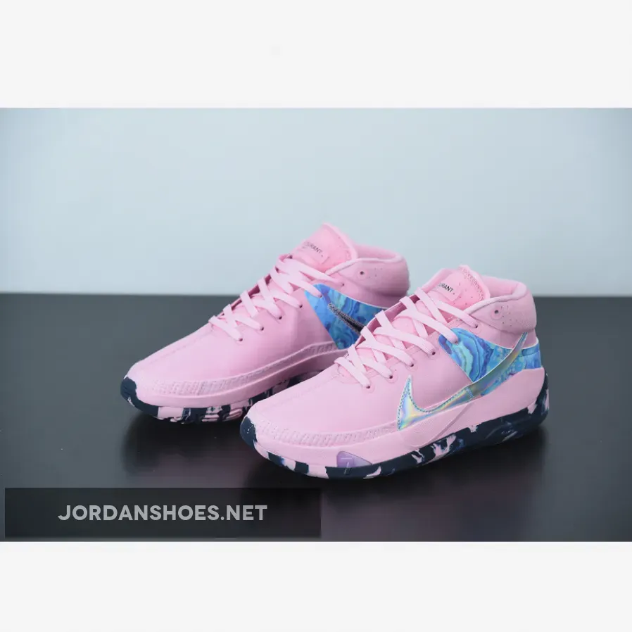 Nike KD 13 "Aunt Pearl" Pink Foam/Light Arctic Pink/Blue Void Nike KD 13 "Aunt Pearl" Pink Foam/Light Arctic Pink/Blue Void