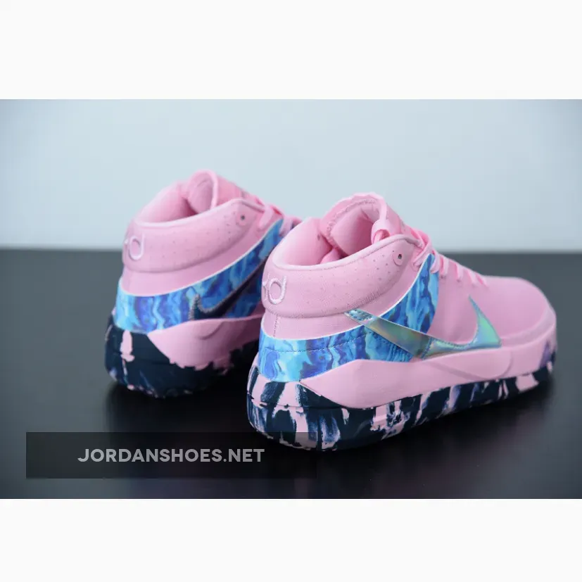 Nike KD 13 "Aunt Pearl" Pink Foam/Light Arctic Pink/Blue Void Nike KD 13 "Aunt Pearl" Pink Foam/Light Arctic Pink/Blue Void