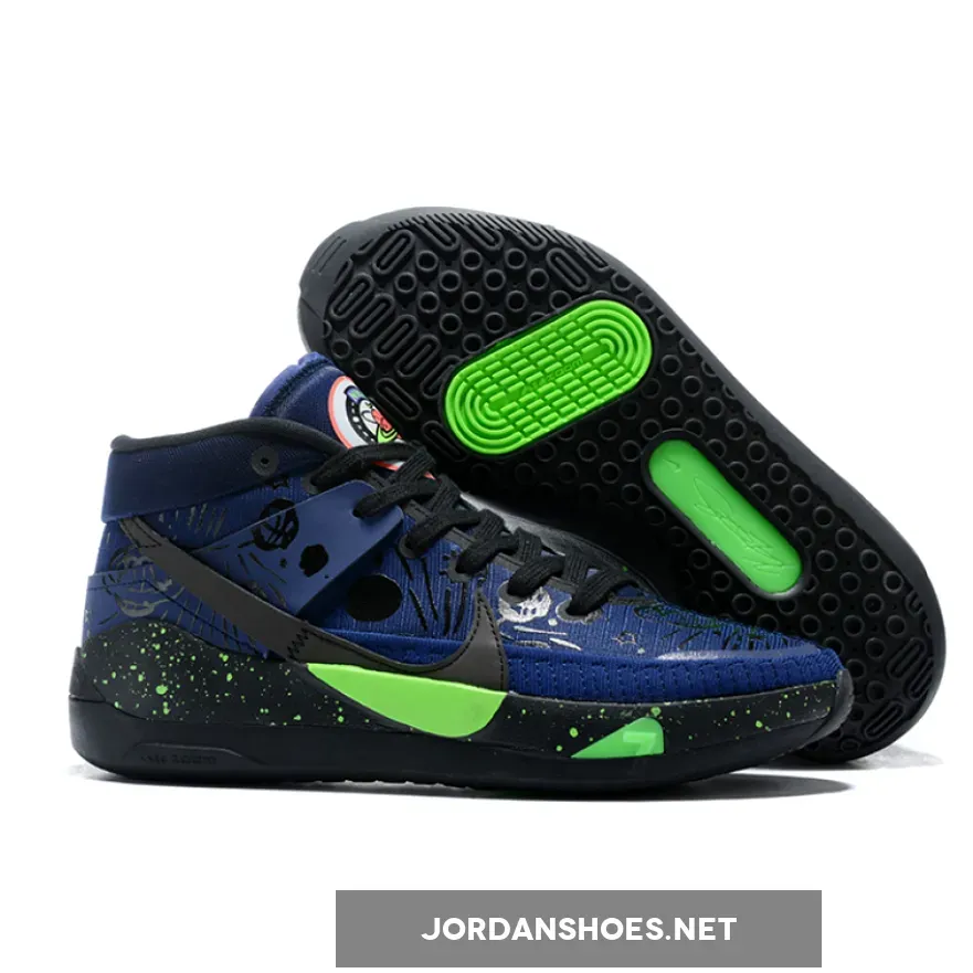 Nike KD 13 "The Planet of Hoops" Midnight Navy/Black-Electric Green