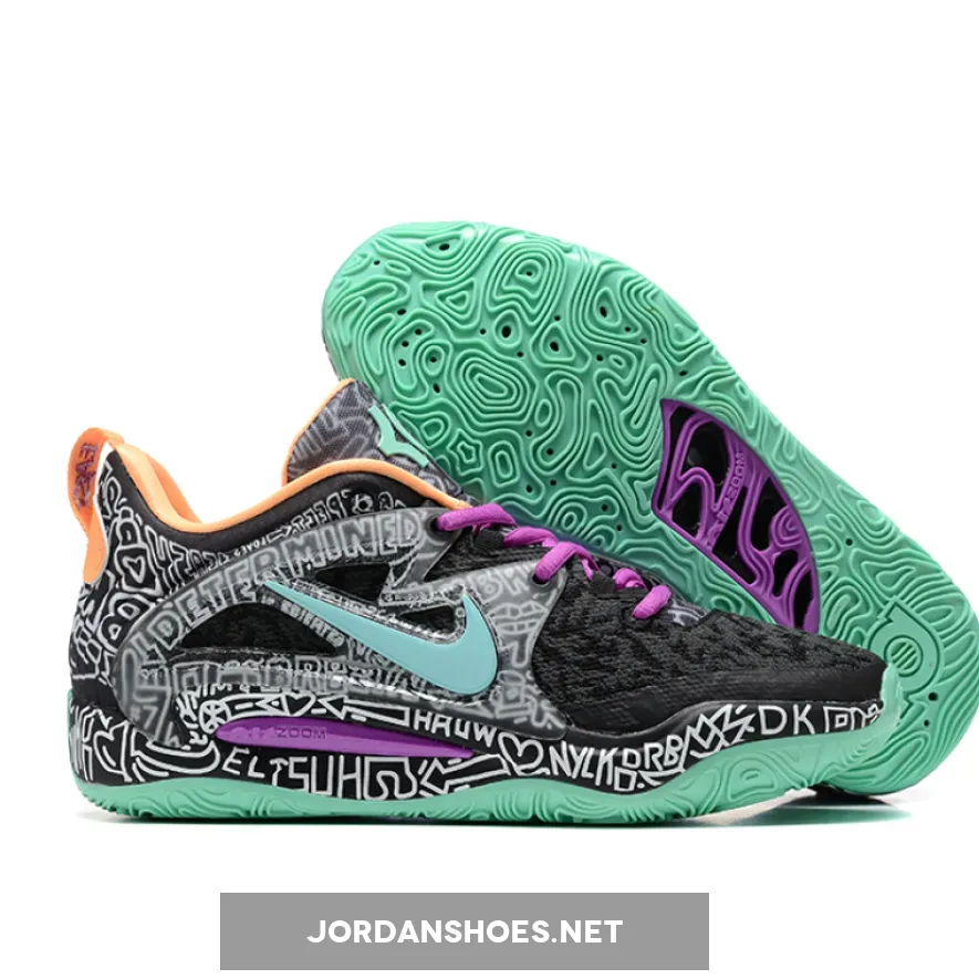 Nike KD 15 "Brooklyn Graffiti" Wolf Grey/Light Crimson