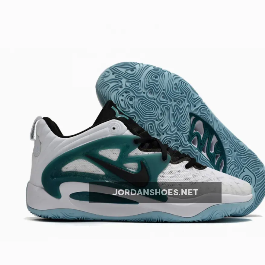 Nike KD 15 White/Black-Geode Teal