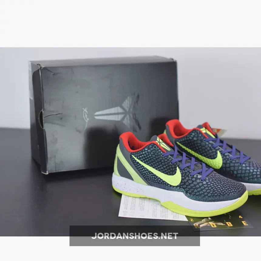 Nike Kobe 6 Protro "Chaos" Ink/Dark Grey-White-Volt
