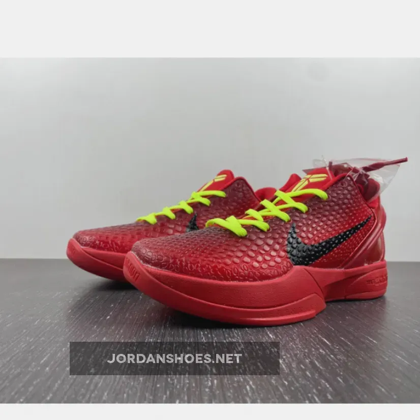 Nike Kobe 6 "Protro Reverse Grinch" Black-Electric Green / Red Nike Kobe 6 "Protro Reverse Grinch" Black-Electric Green / Red