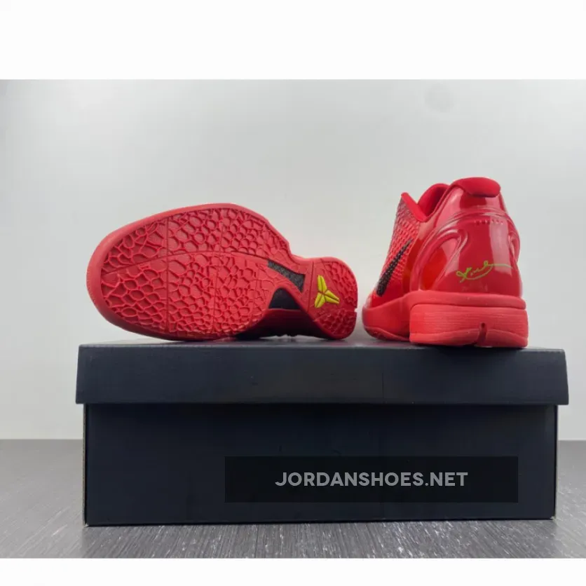 Nike Kobe 6 "Protro Reverse Grinch" Black-Electric Green / Red Nike Kobe 6 "Protro Reverse Grinch" Black-Electric Green / Red