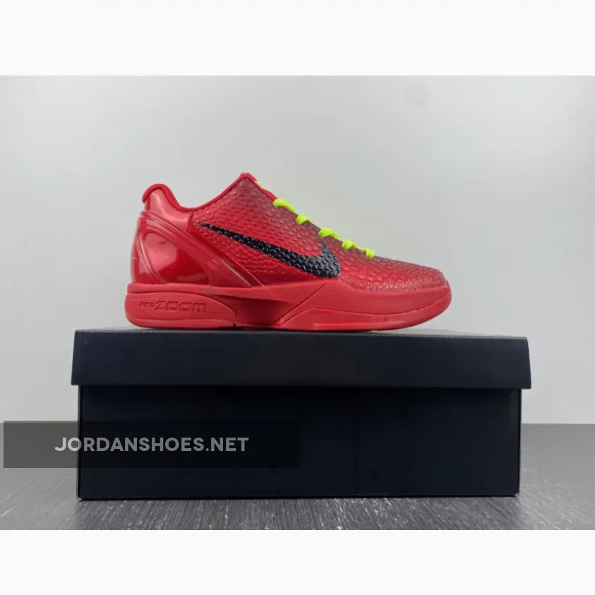 Nike Kobe 6 "Protro Reverse Grinch" Black-Electric Green / Red Nike Kobe 6 "Protro Reverse Grinch" Black-Electric Green / Red