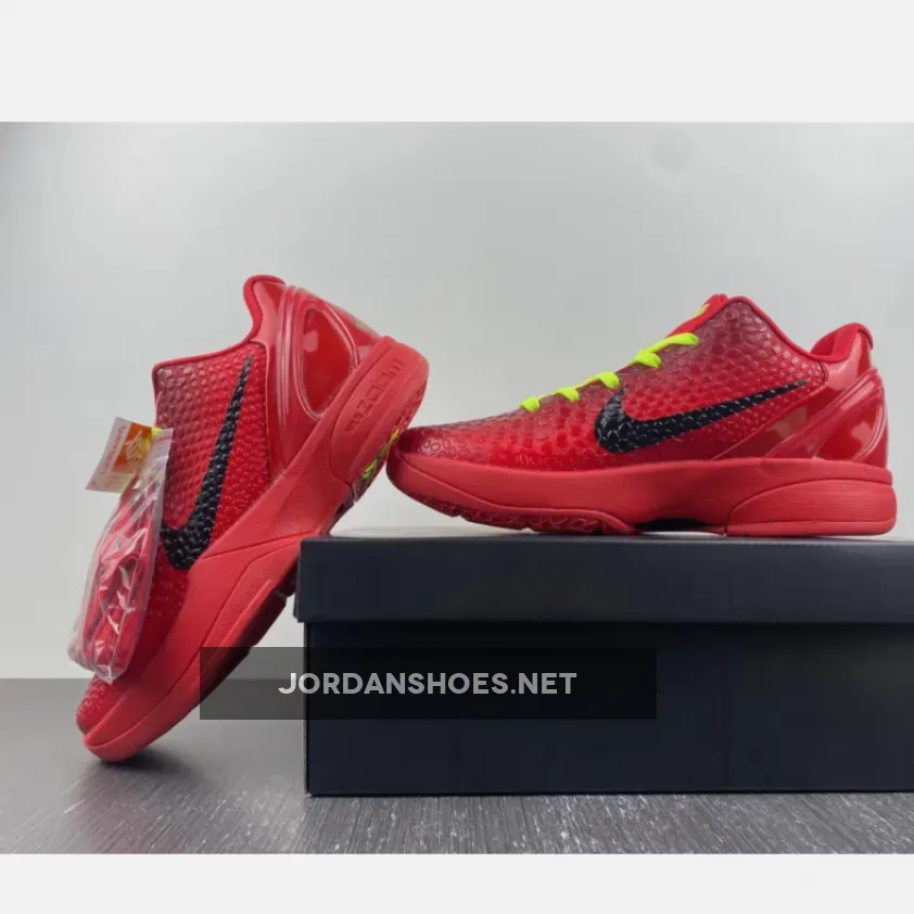 Nike Kobe 6 "Protro Reverse Grinch" Black-Electric Green / Red Nike Kobe 6 "Protro Reverse Grinch" Black-Electric Green / Red