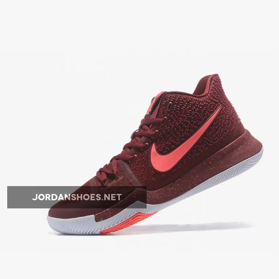 Nike Kyrie 3 "Warning" Team Red/Hot Punch-White Nike Kyrie 3 "Warning" Team Red/Hot Punch-White