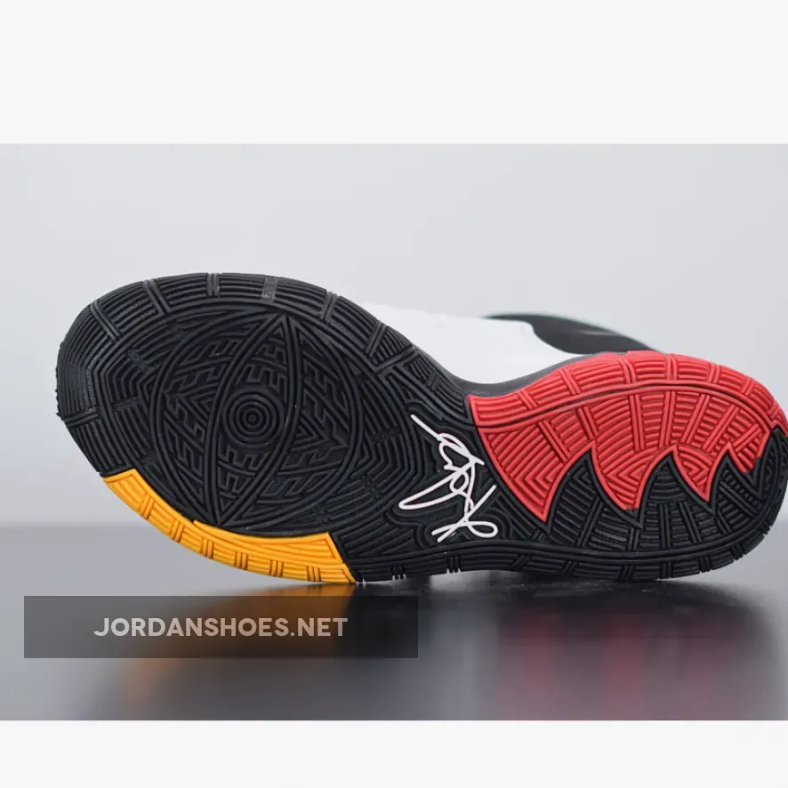 Nike Kyrie 6 "Bruce Lee" Black/White-Del Sol-Gym Red Nike Kyrie 6 "Bruce Lee" Black/White-Del Sol-Gym Red