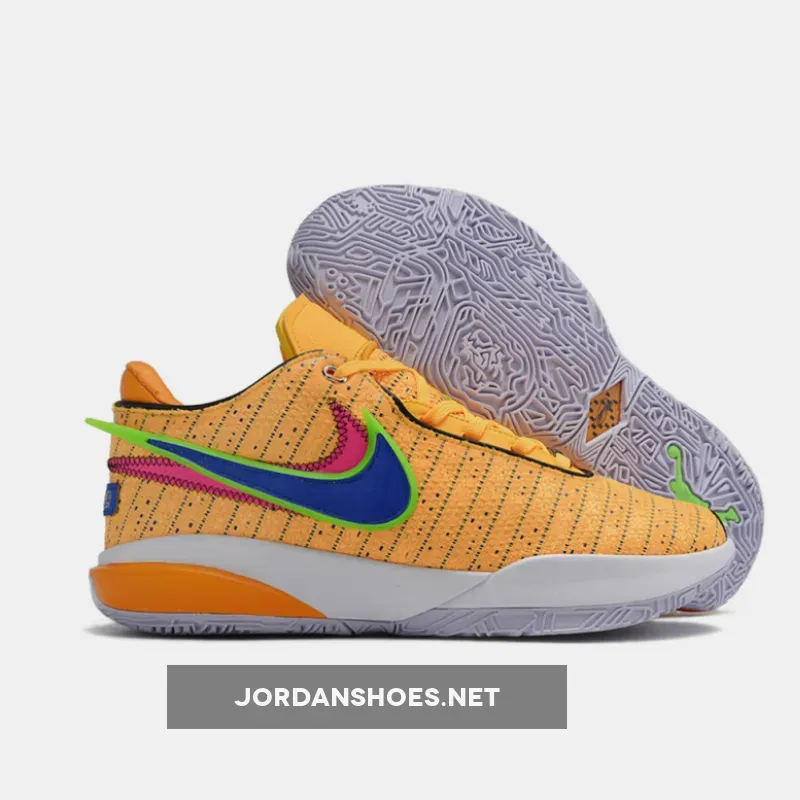 Nike LeBron 20 Laser Orange/Racer Blue-Hyper Pink-White