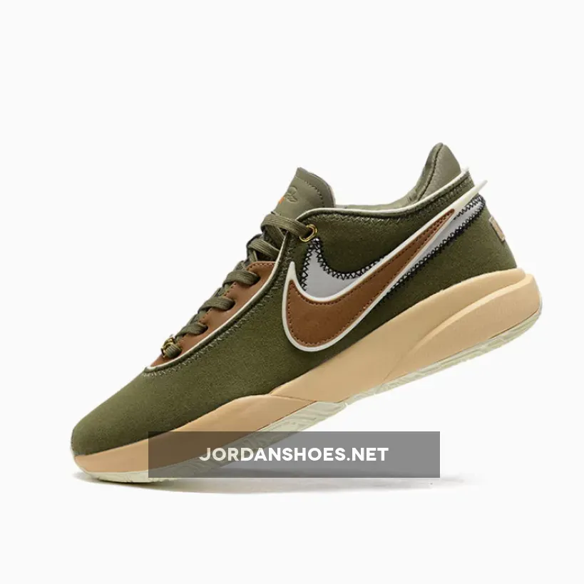 Nike LeBron 20 Olive Suede Nike LeBron 20 Olive Suede