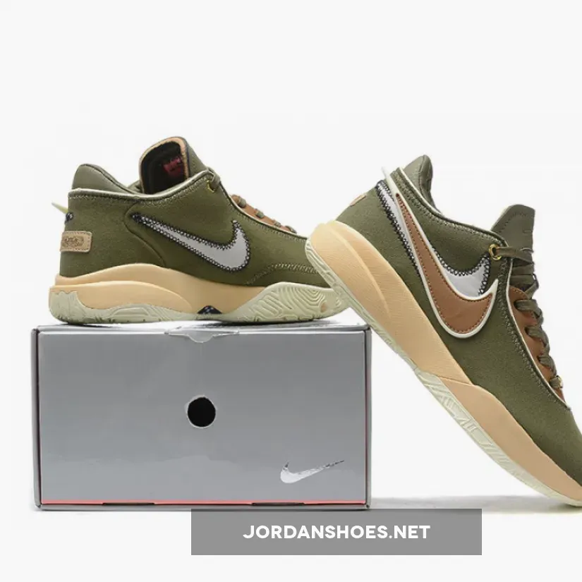 Nike LeBron 20 Olive Suede Nike LeBron 20 Olive Suede