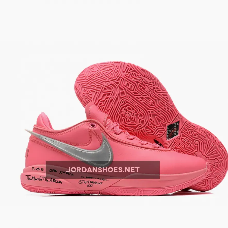 Nike LeBron 20 Pink Silver