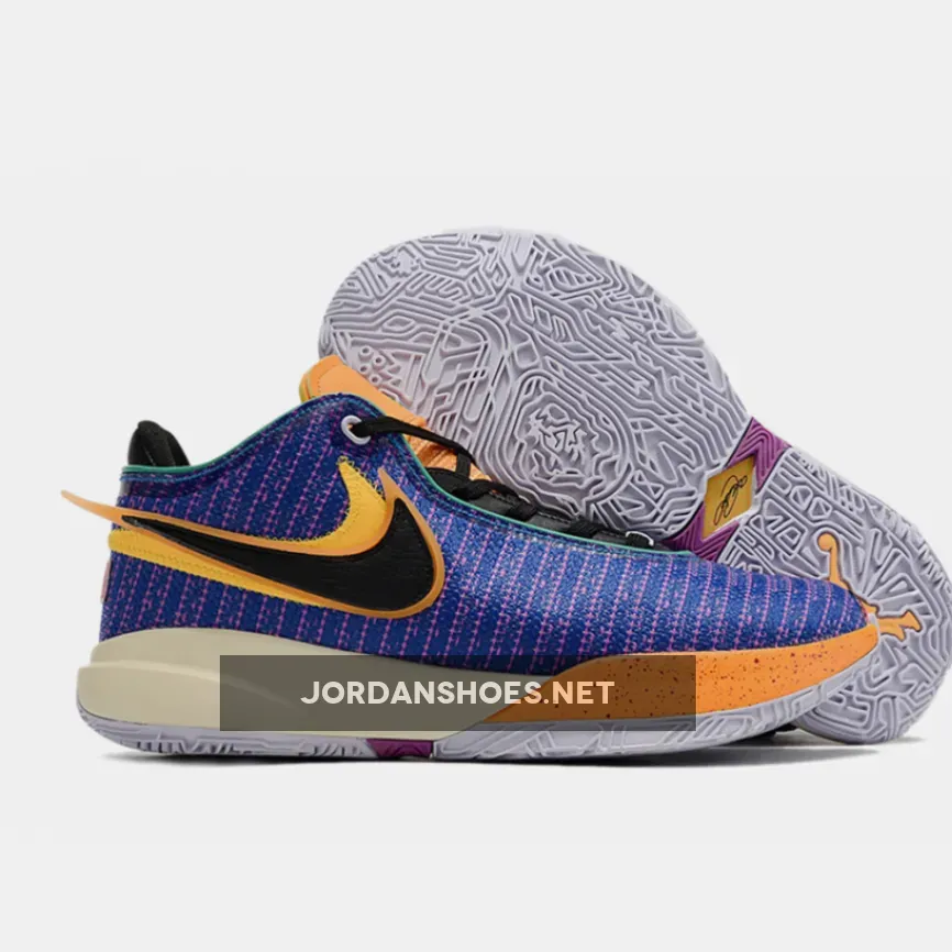 Nike LeBron 20 Racer Blue/Black-Vivid Purple