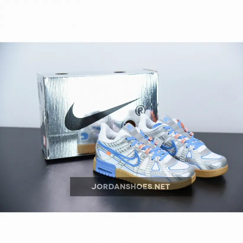 Nike Off-white X Air Rubber Dunk 'University Blue' Grey