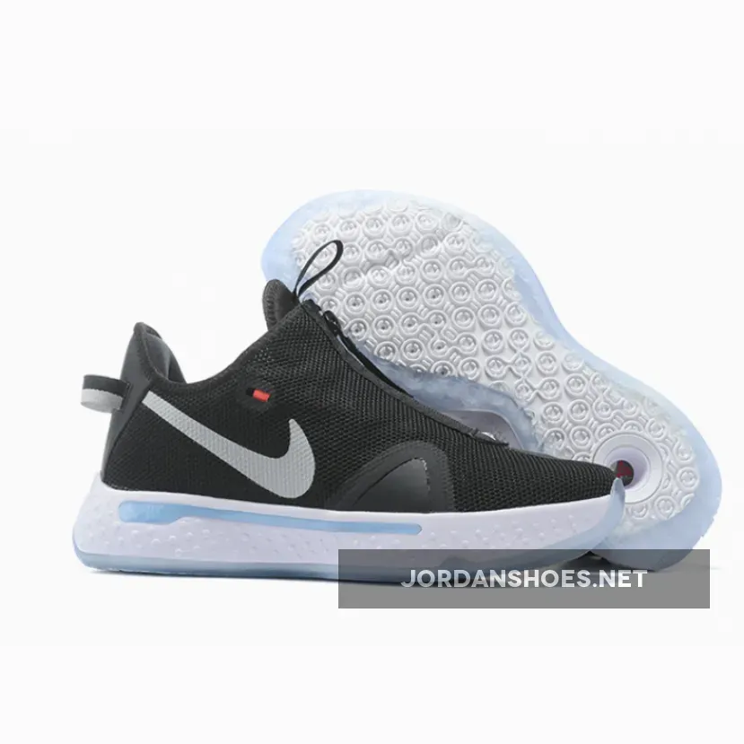 Nike PG 4 Black/White-Smoke Grey