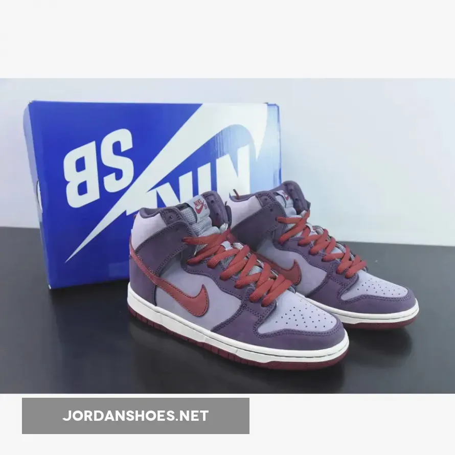 Nike SB Dunk High Daybreak/Barn-Plum