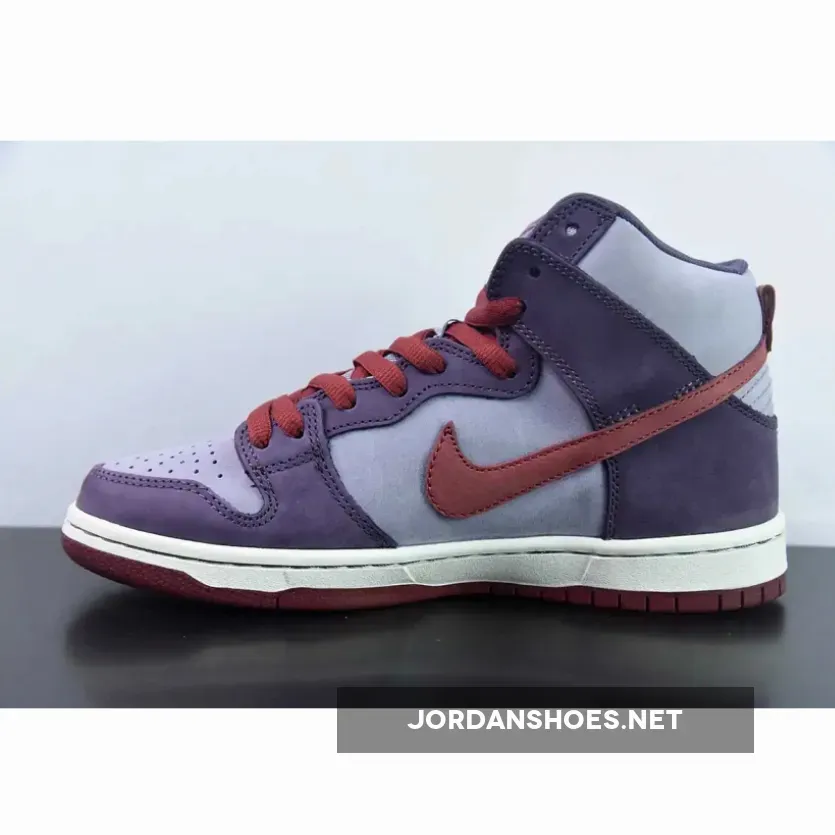 Nike SB Dunk High Daybreak/Barn-Plum Nike SB Dunk High Daybreak/Barn-Plum