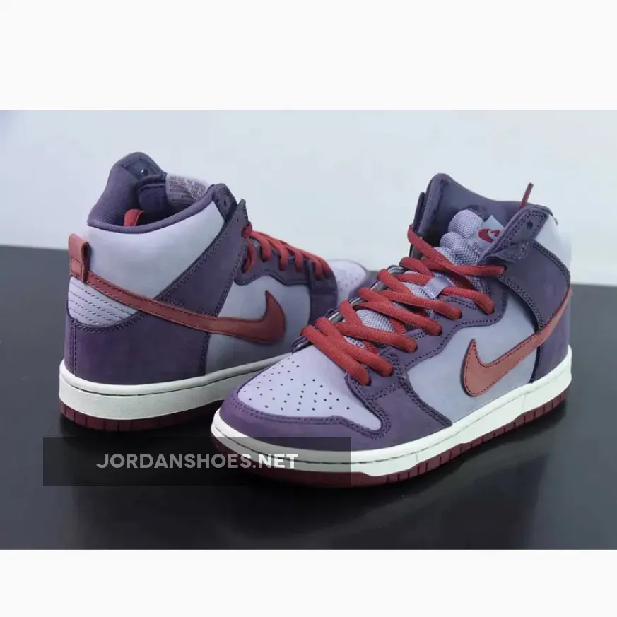 Nike SB Dunk High Daybreak/Barn-Plum Nike SB Dunk High Daybreak/Barn-Plum