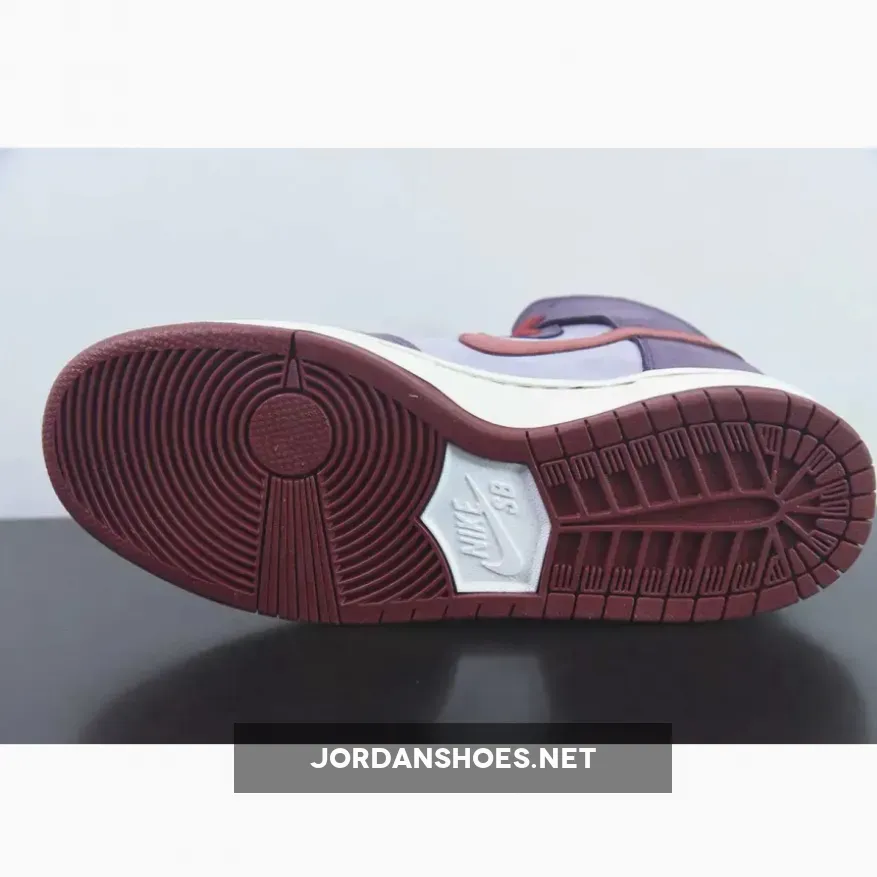 Nike SB Dunk High Daybreak/Barn-Plum Nike SB Dunk High Daybreak/Barn-Plum