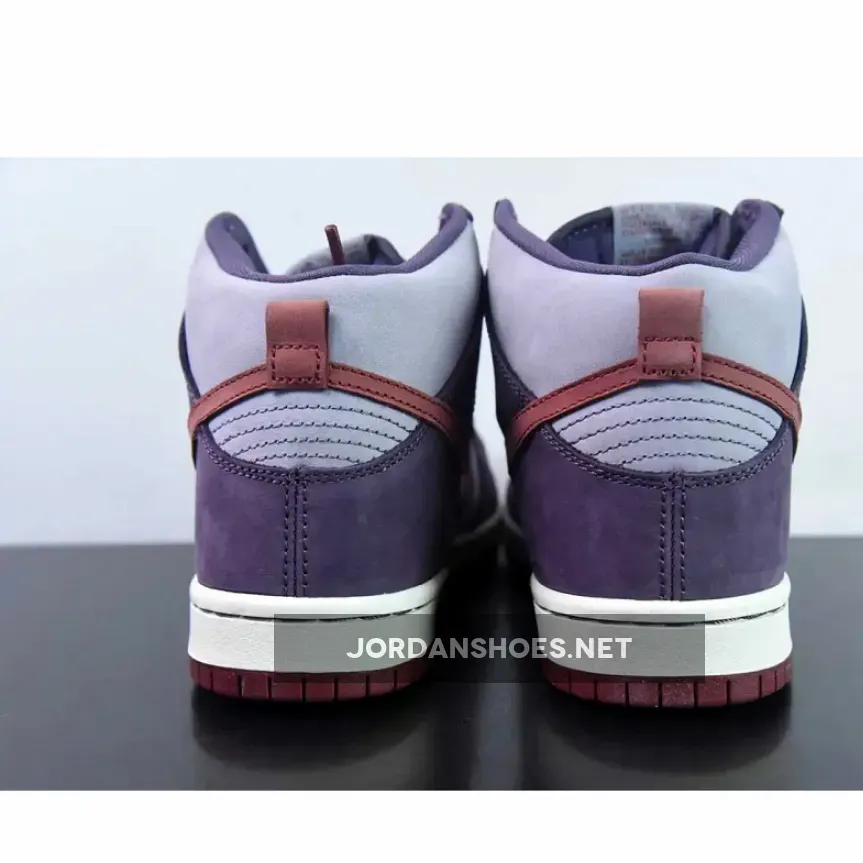 Nike SB Dunk High Daybreak/Barn-Plum Nike SB Dunk High Daybreak/Barn-Plum