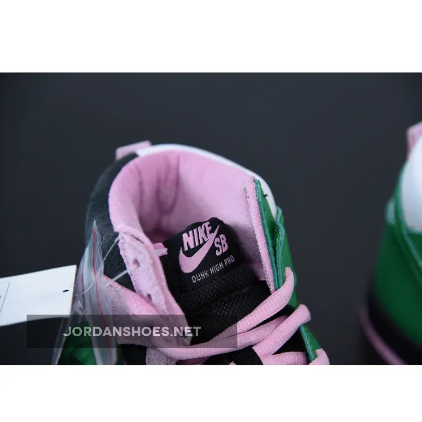 Nike SB Dunk High "Invert Celtics" Black/Pink Rise-Lucky Green Nike SB Dunk High "Invert Celtics" Black/Pink Rise-Lucky Green