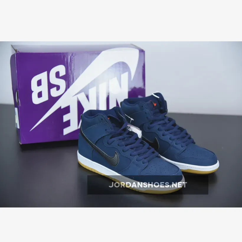 Nike SB Dunk High Pro ISO Midnight Navy