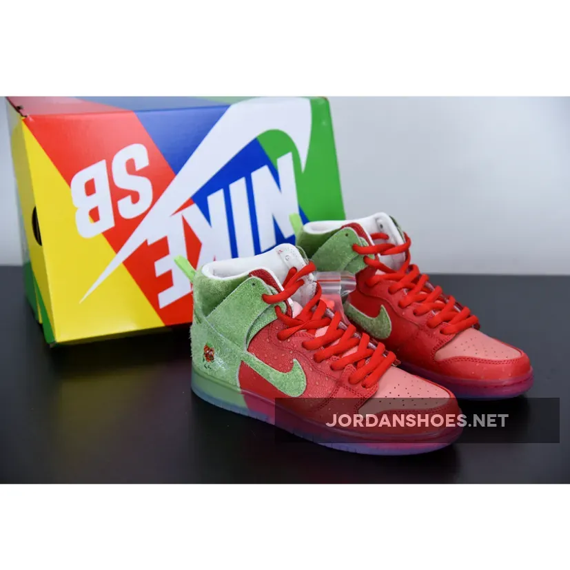 Nike SB Dunk High "Strawberry Cough"