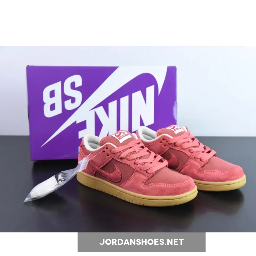 Nike SB Dunk Low "Adobe" Red Gum