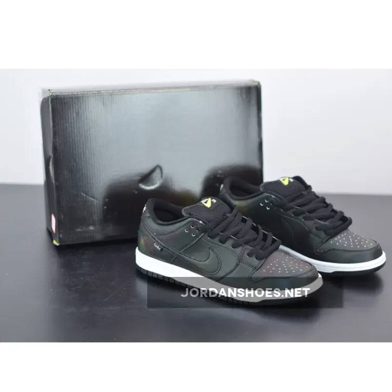 Nike Sb Dunk Low 'Civilist' BLACK/MULTI-COLOR-WHITE