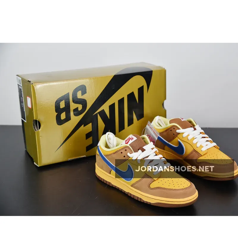 Nike SB Dunk Low ‘Newcastle Brown Ale’ Gold/Atlantic Blue