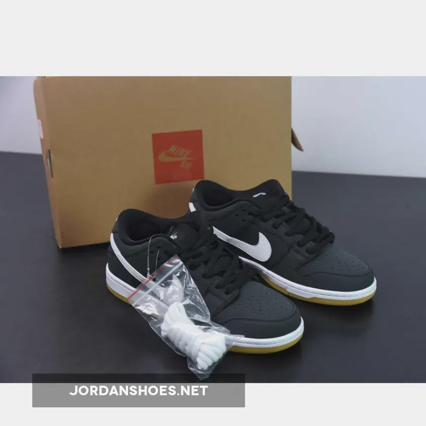 Nike SB Dunk Low Orange Label Black White Gum