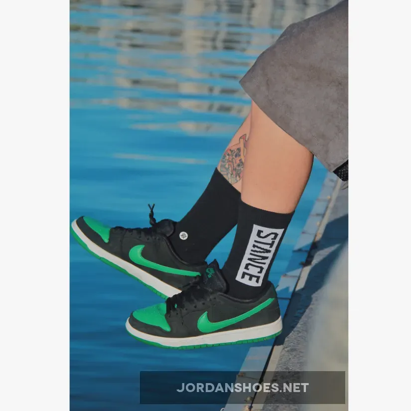 Nike SB Dunk Low Pro J-Pack Black Pine Green