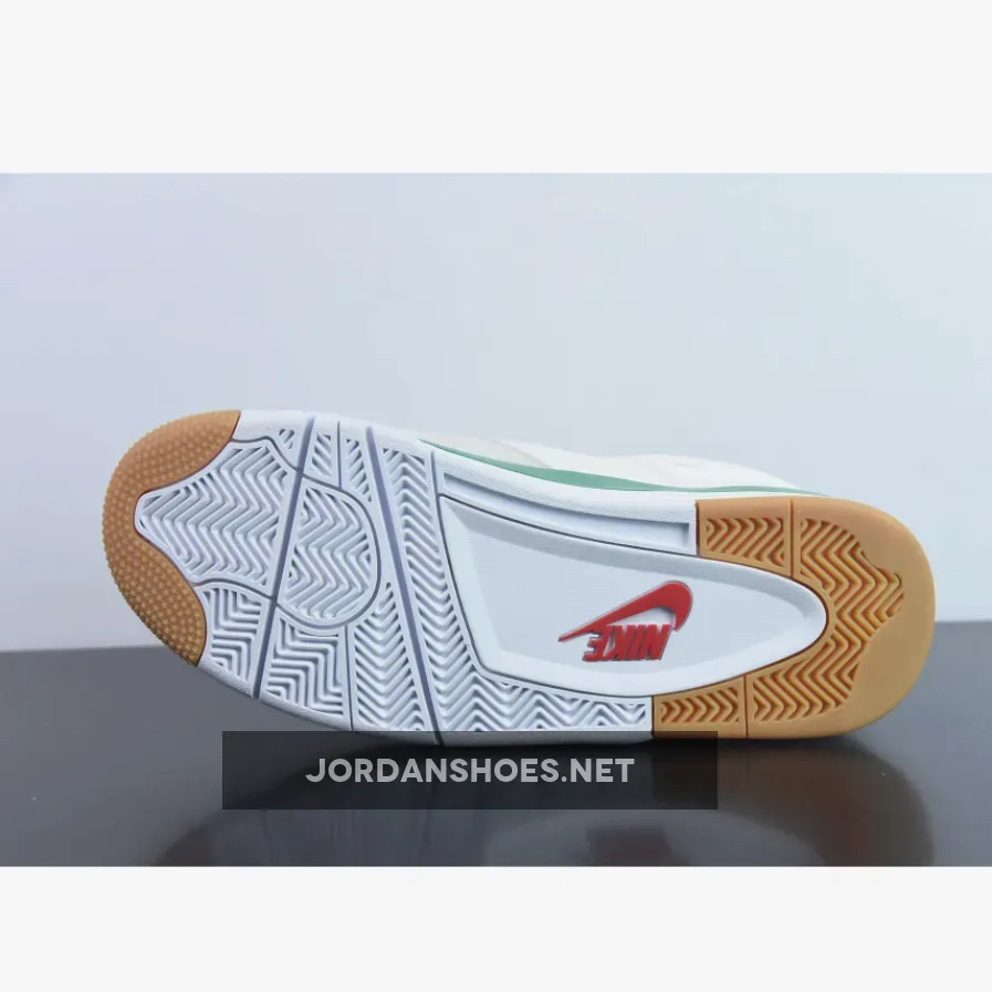 Nike SB x Air Jordan 4 Sail Pine Green Nike SB x Air Jordan 4 Sail Pine Green